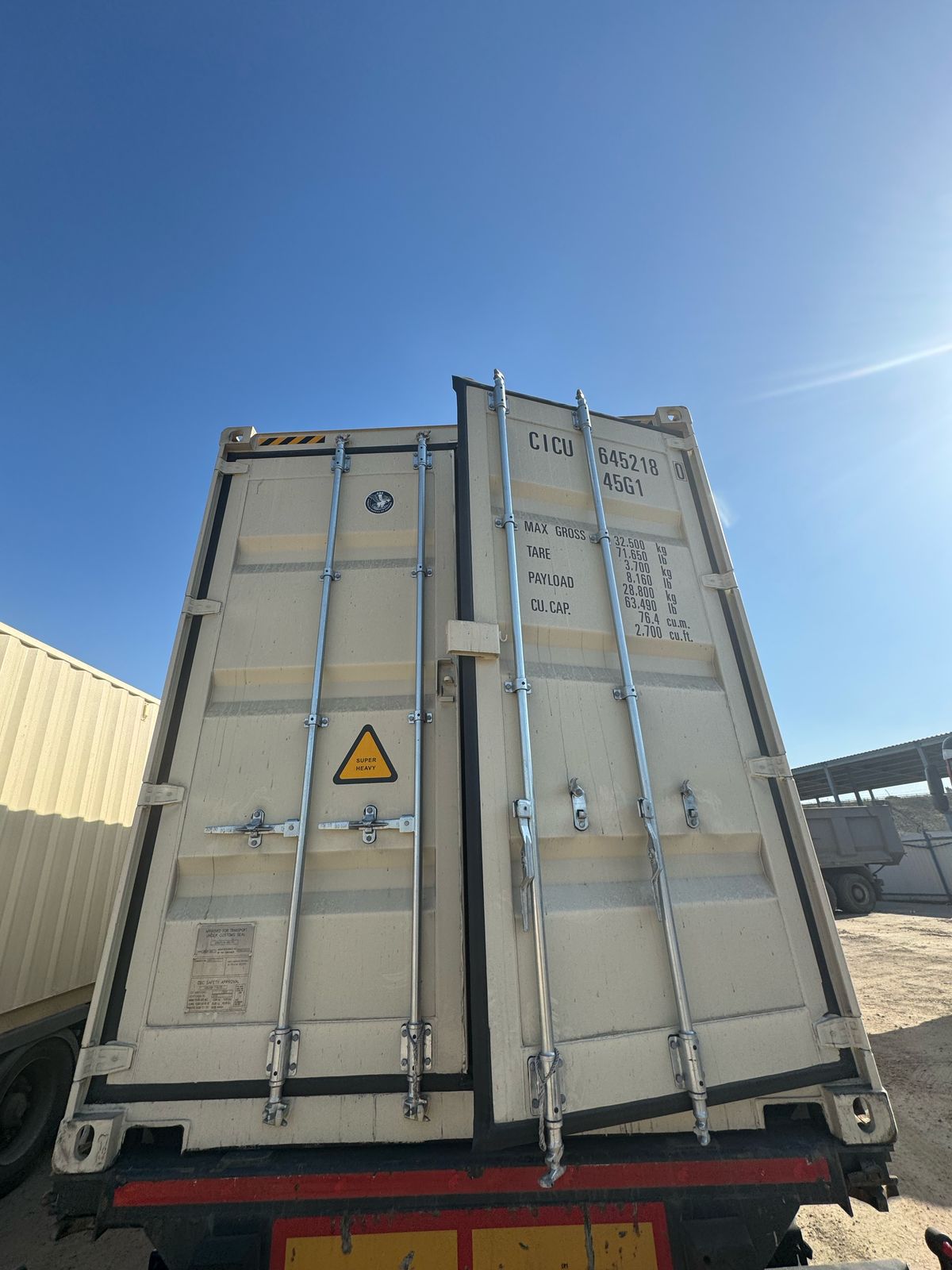 Морской контейнер CICU6452180